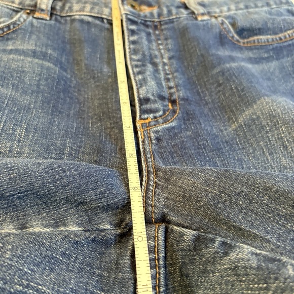 Lauren Jeans Co Ralph Lauren Blue Bootcut Premium Denim Jeans Womens 6P Mid Rise - Picture 8 of 10